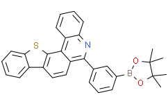 6-(3-(4,4,5,5-四甲基-1,3,2-二氧硼戊环-2-基)苯基)苯并[4,5]噻唑并[3,2-K]菲啶