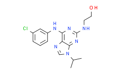 2-[[6-[(3-氯苯基)氨基]-9-异丙基-9H-嘌呤-2-基]氨基]乙醇