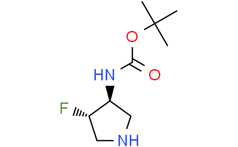 tert-Butyl((3S,4S)-4-fluoropyrrolidin-3-yl)carbamateCas:213388-72-8
