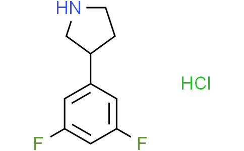 3-(3,5-difluorophenyl)pyrrolidine hydrochloride