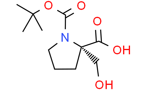 (2S)-1-tert-butoxycarbonyl-2-(hydroxymethyl)pyrrolidine-2-carboxylic acid