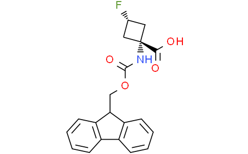 trans-1-(9H-fluoren-9-ylmethoxycarbonylamino)-3-fluoro-cyclobutanecarboxylic acid