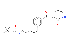 Lenalidomide-C5-amido-Boc
