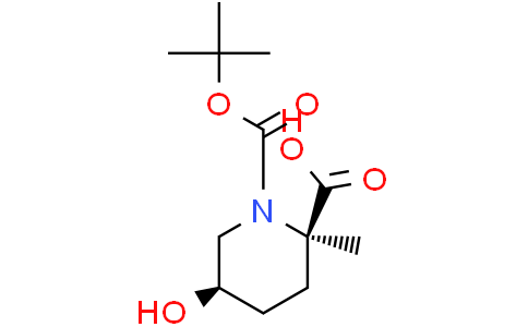 1-tert-butyl 2-methyl (2R,5R)-5-hydroxypiperidine-1,2-dicarboxylate