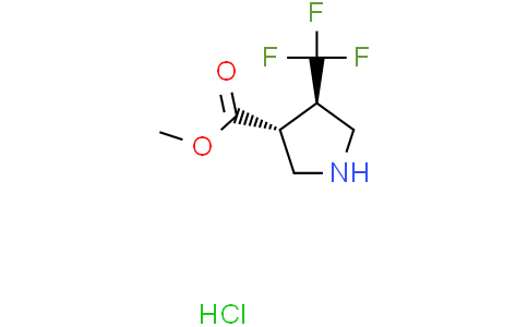 methyl (3R,4R)-4-(trifluoromethyl)pyrrolidine-3-carboxylate hydrochloride