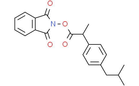 (1,3-Dioxoisoindolin-2-yl) 2-(4-isobutylphenyl)propanoateCas:2140889-61-6