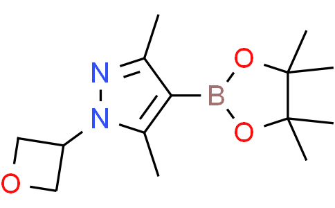 3,5-dimethyl-1-(oxetan-3-yl)-4-(4,4,5,5-tetramethyl-1,3,2-dioxaborolan-2-yl)pyrazole