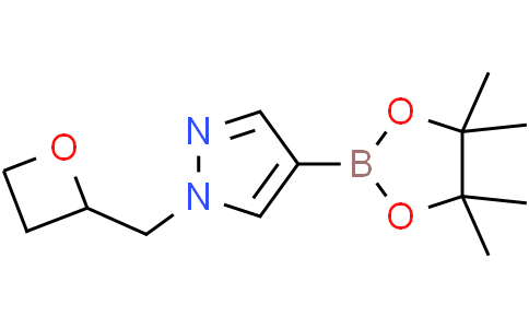 1-[(oxetan-2-yl)methyl]-4-(tetramethyl-1,3,2-dioxaborolan-2-yl)-1H-pyrazole