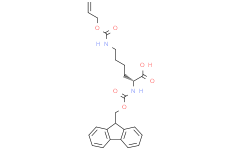 N-芴甲氧羰基-N'-烯丙氧基羰基-D-赖氨酸,97%