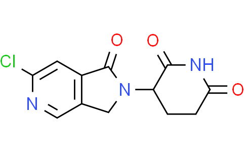 3-(6-chloro-1-oxo-3H-pyrrolo[3,4-c]pyridin-2-yl)piperidine-2,6-dione