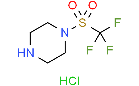 1-(trifluoromethylsulfonyl)piperazine hydrochloride