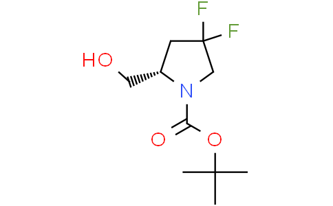 tert-butyl (2S)-4,4-difluoro-2-(hydroxymethyl)pyrrolidine-1-carboxylate