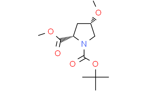 1-tert-butyl 2-methyl (2S,4S)-4-methoxypyrrolidine-1,2-dicarboxylate
