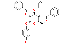 4-甲氧苯基-3-O-烯丙基-2-O-苄基-4,6-O-苯亚甲基--D-吡喃半乳糖苷