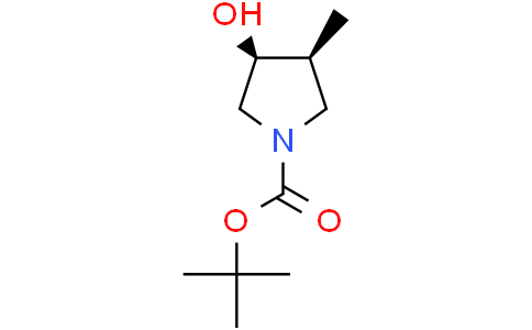tert-butyl (3S,4S)-3-hydroxy-4-methyl-pyrrolidine-1-carboxylate