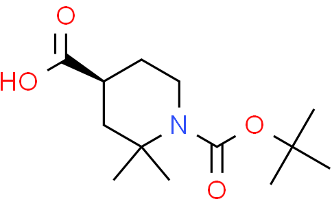 (4S)-1-tert-butoxycarbonyl-2,2-dimethyl-piperidine-4-carboxylic acid