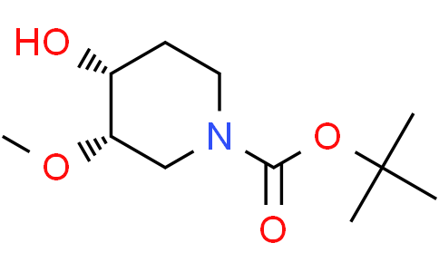 tert-butyl (3S,4R)-4-hydroxy-3-methoxy-piperidine-1-carboxylate