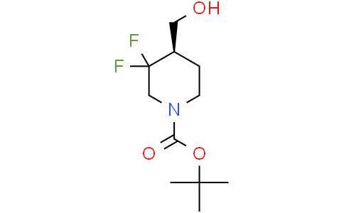 tert-butyl (4R)-3,3-difluoro-4-(hydroxymethyl)piperidine-1-carboxylate