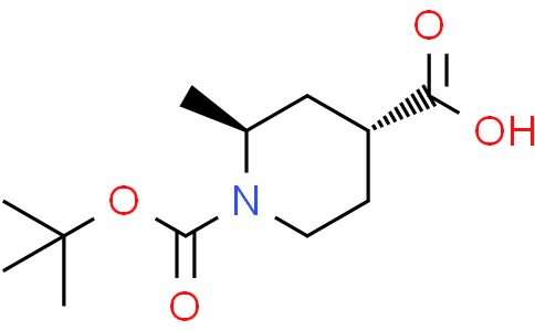 (2S,4R)-1-tert-butoxycarbonyl-2-methyl-piperidine-4-carboxylic acid