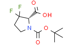 (2S)-1-[(tert-butoxy)carbonyl]-3,3-difluoropyrrolidine-2-carboxylic acid