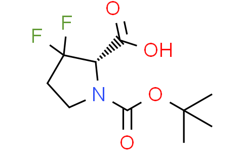 (2S)-1-[(tert-butoxy)carbonyl]-3,3-difluoropyrrolidine-2-carboxylic acid