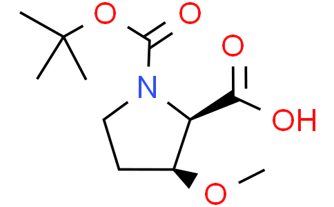 (2R,3S)-1-[(tert-butoxy)carbonyl]-3-methoxypyrrolidine-2-carboxylic acid