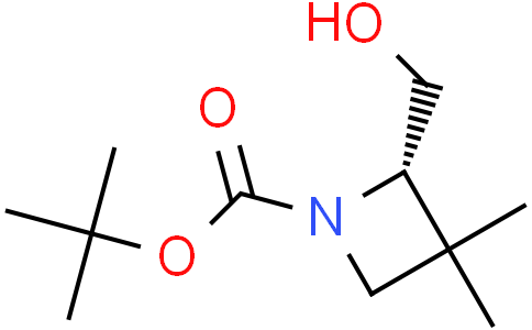 tert-butyl (2S)-2-(hydroxymethyl)-3,3-dimethylazetidine-1-carboxylate