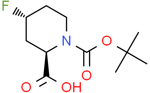 (2R,4R)-1-[(tert-butoxy)carbonyl]-4-fluoropiperidine-2-carboxylic acid