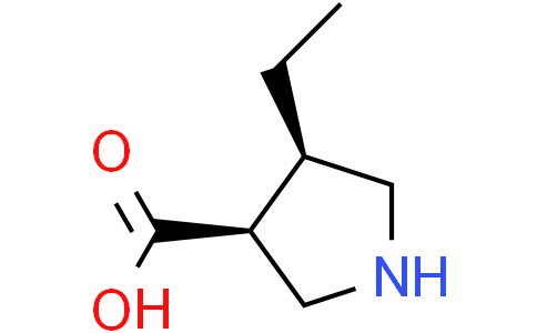(3S,4R)-4-ethylpyrrolidine-3-carboxylic acid