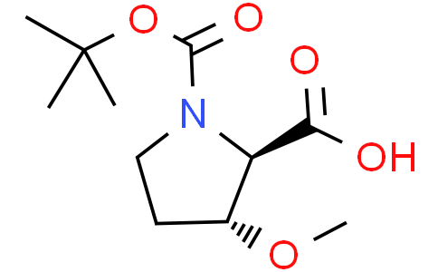 (2R,3R)-1-[(tert-butoxy)carbonyl]-3-methoxypyrrolidine-2-carboxylic acid