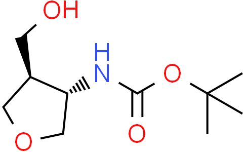 tert-butyl N-[(3S,4R)-4-(hydroxymethyl)tetrahydrofuran-3-yl]carbamate