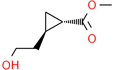 Methyl (1S,2R)-2-(2-hydroxyethyl)cyclopropane-1-carboxylateCas:2165933-01-5