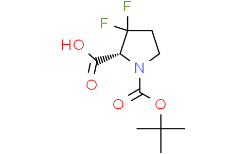 (2R)-1-[(tert-butoxy)carbonyl]-3,3-difluoropyrrolidine-2-carboxylic acid