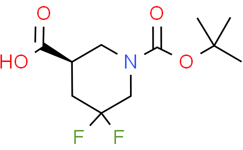(3R)-1-[(tert-butoxy)carbonyl]-5,5-difluoropiperidine-3-carboxylic acid