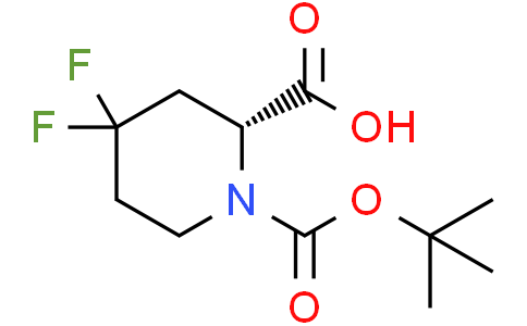 (2R)-1-[(tert-butoxy)carbonyl]-4,4-difluoropiperidine-2-carboxylic acid