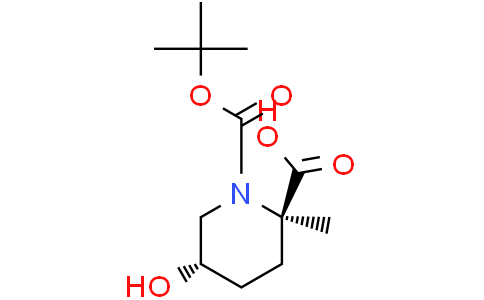 1-tert-butyl 2-methyl (2R,5S)-5-hydroxypiperidine-1,2-dicarboxylate