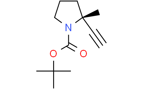tert-butyl (2R)-2-ethynyl-2-methylpyrrolidine-1-carboxylate