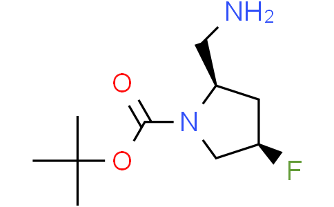 tert-butyl (2R,4R)-2-(aminomethyl)-4-fluoropyrrolidine-1-carboxylate