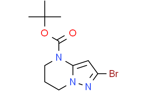 tert-butyl 2-bromo-6,7-dihydro-5H-pyrazolo[1,5-a]pyrimidine-4-carboxylate