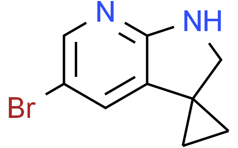 5-bromospiro[1,2-dihydropyrrolo[2,3-b]pyridine-3,1'-cyclopropane