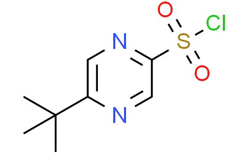 5-tert-butylpyrazine-2-sulfonyl chloride