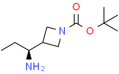 3-[(1S)-1-氨基丙基]氮杂环丁烷-1-羧酸叔丁酯