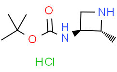 tert-butyl N-[(2R,3S)-2-methylazetidin-3-yl]carbamate;hydrochloride