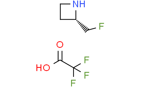 (2S)-2-(fluoromethyl)azetidine; trifluoroacetic acid