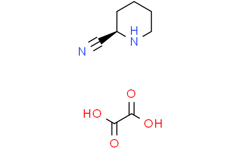 oxalic acid;(2R)-piperidine-2-carbonitrile