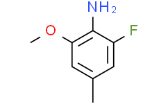 2-氟-4-甲基-6-甲氧基苯胺