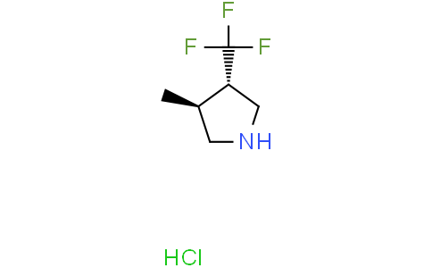 trans-3-methyl-4-(trifluoromethyl)pyrrolidine hydrochloride