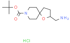 tert-butyl 2-(aminomethyl)-1-oxa-8-azaspiro[4.5]decane-8-carboxylate hydrochloride