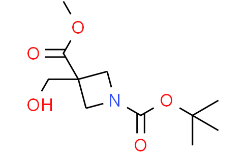 1-tert-butyl 3-methyl 3-(hydroxymethyl)azetidine-1,3-dicarboxylate