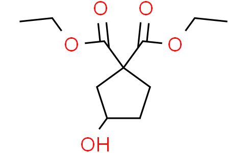 1,1-diethyl 3-hydroxycyclopentane-1,1-dicarboxylate
